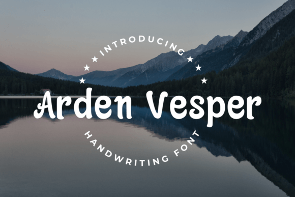 Arden Vesper: A Modern Handwritten Typeface for Editorial Design