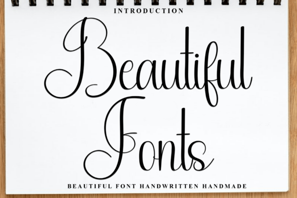 Beautiful Fonts: Elevating Editorial Design with Handwritten Elegance