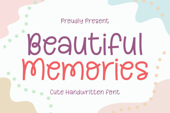 Beautiful Memories: A Handwritten Typeface for Editorial Design