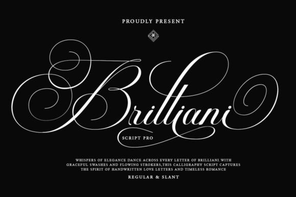 Brilliani Script Pro: Elevating Editorial Design with Modern Elegance