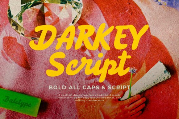 Darkey Font Review: A Bold Handwritten Typeface for Modern Branding