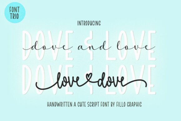 Dove and Love: A Modern Typeface for Editorial Design