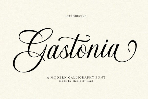 Gastonia Script: Elevating Brand Identity with Modern Calligraphy