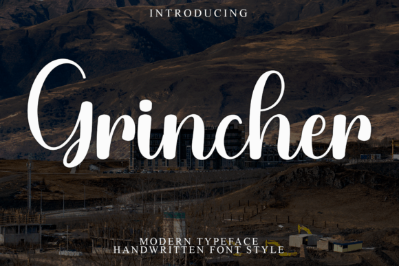Grincher Typeface Review: Elevating Brand Identity with Elegant Script