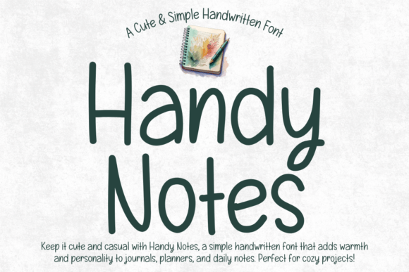 Handy Notes: The Handwritten Typeface for Scroll-Stopping Social Graphics
