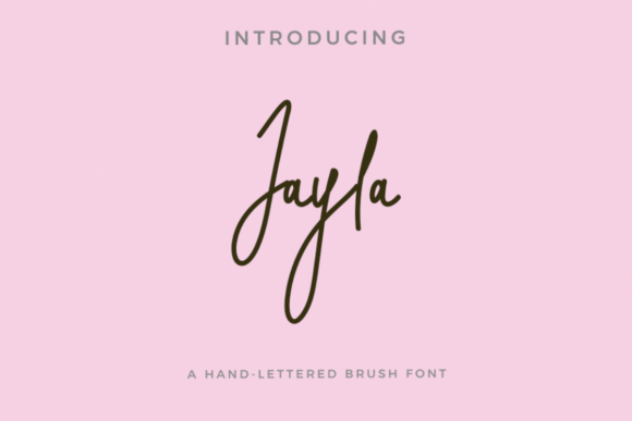 Jayla Script Font Review: Elevating Small Business Branding