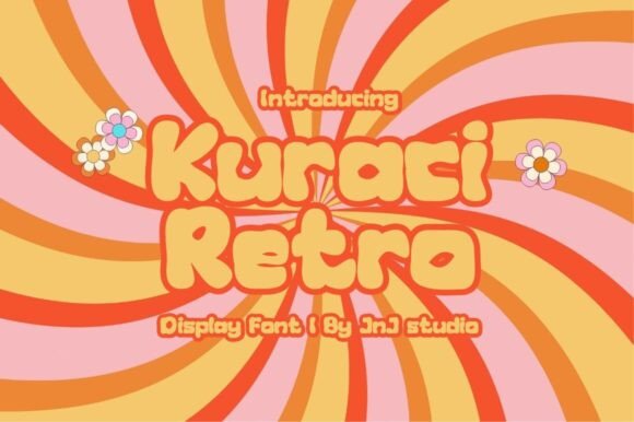 Kuraci Retro: A Stylish Typeface for Editorial Design
