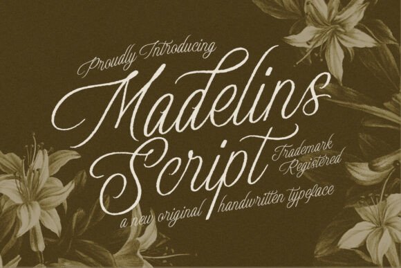 Madelins Script: Elevating Editorial Design with Handwritten Elegance