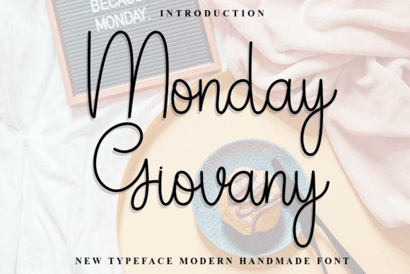 Monday Giovany Typeface Review for Elegant Digital Branding