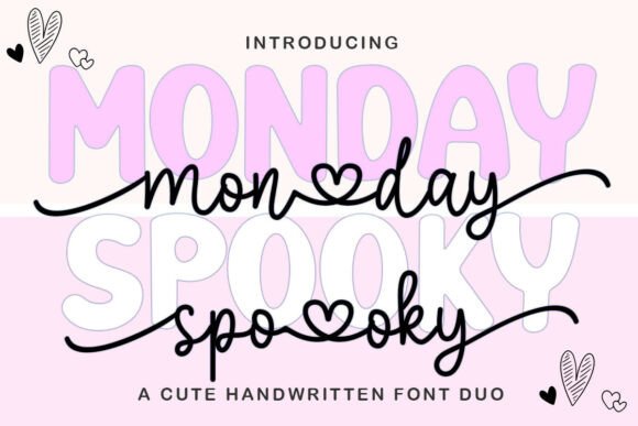 Monday Spooky Script: Elevating Editorial Design with Handwritten Charm