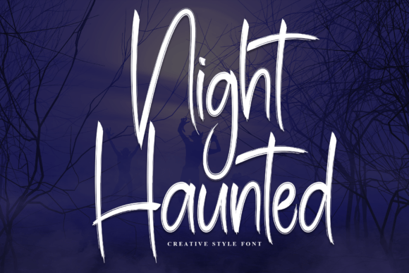 Night Haunted: The Elegant Script Font for Handmade Branding