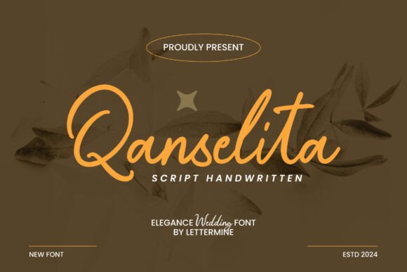 Qanselita: The Script Font That Elevates Small Business Branding