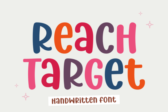 Reach Target: A Handwritten Typeface for Warm Digital Branding