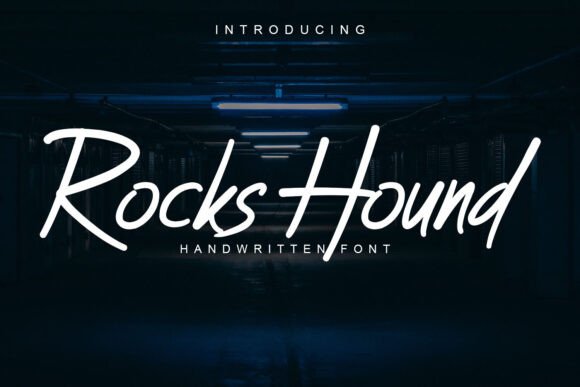 Rocks Hound: A Handwritten Typeface for Distinctive Web Design
