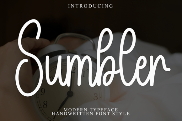 Sumbler: A Stylish Script Font for Elegant Brand Identity